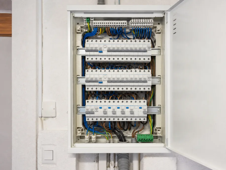 Neue Elektroverteilung in einem Einfamilienhaus in Flawil